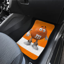 Load image into Gallery viewer, M&amp;M Orange Chocolate Funny Car Floor Mats Car Accessories Ci220525-03