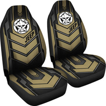 Load image into Gallery viewer, Jeep Skull Gobi Color Car Seat Covers Car Accessories Ci220602-17