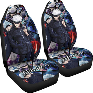Satoru Gojo Car Seat Covers Jujutsu Kaisen Custom For Fans Ci221222-03