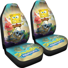 Load image into Gallery viewer, Spongebob Squarepants Car Seat Covers Custom For Fan Ci221122-03