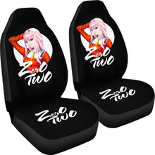 Load image into Gallery viewer, Zero Two Sweets Anime Car Seat Covers Ci0724