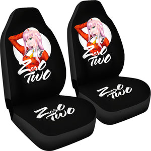 Zero Two Sweets Anime Car Seat Covers Ci0724
