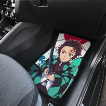 Load image into Gallery viewer, Demon Slayer Anime Car Floor Mats Demon Slayer Kamado Tanjiro Car Accessories Fan Gift Ci123109