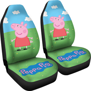 Peppa Pig Car Seat Covers Custom For Fans Ci221213-03