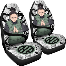 Load image into Gallery viewer, Naruto Anime Car Seat Covers Nara Shikamaru Car Acessories Fan Gift Ci012401