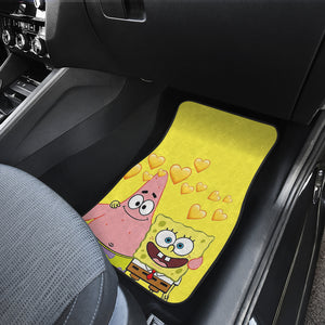 Spongebob Squarepants Car Floor Mats Custom For Fan Ci221123-01