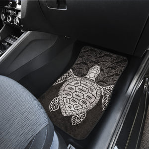 Hawaii Turtle Black Car Floor Mats Car Accessories Ci230202-11