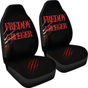 Freddy Krueger Horror Film ART Seat Covers Halloween Car Accessories Gift Idea Ci0825