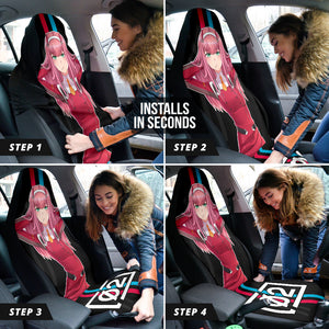 Darling In The Franxx Zero Two Car Seat Covers Car Accessories Ci100522-08