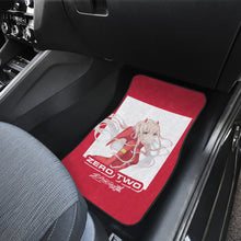 Load image into Gallery viewer, Zero Two Anime Pink Girl Car Floor Mats Anime Gift Ci0723