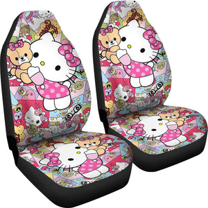 Hello Kitty Car Seat Covers Custom For Fan Ci221101-08