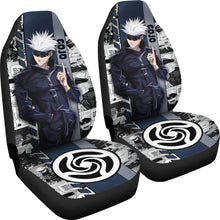 Load image into Gallery viewer, Satoru Gojo Car Seat Covers Jujutsu Kaisen Custom For Fans Ci221222-05
