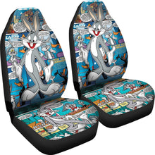 Load image into Gallery viewer, Bugs Bunny Car Seat Covers Looney Tunes Custom For Fans Ci221202-07