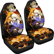 Load image into Gallery viewer, Lucy Heartfilia Fairy Tail Car Seat Covers Anime Car Accessories Custom For Fans Ci22060103