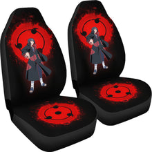 Load image into Gallery viewer, Itachi Akatsuki Red Seat Covers Naruto Anime Car Seat Covers Ci102004