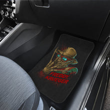 Load image into Gallery viewer, Horror Movie Car Floor Mats | Funny Freddy Krueger Wearing Glasses Car Mats Ci083121