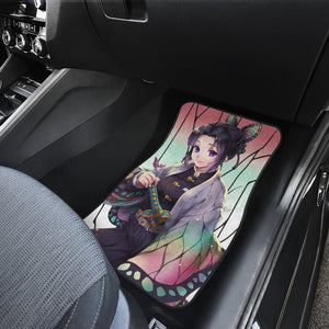 Demon Slayer Anime Car Floor Mats Demon Slayer Kochou Shinobu Car Accessories Fan Gift Ci011210