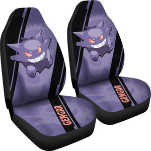 Gengar Pokemon Car Seat Covers Style Custom For Fans Ci230118-01