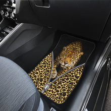 Load image into Gallery viewer, Leopard Pattern Zip Car Floor Mats Car Accessories Ci220520-10
