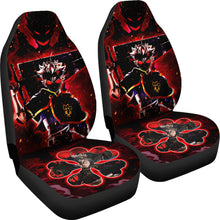 Load image into Gallery viewer, Black Clover Car Seat Covers Asta Black Clover Car Accessories Fan Gift Ci122104