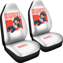 Load image into Gallery viewer, Punch Vegeta Angry Dragon Ball Anime Yellow Car Seat Covers Unique Design Ci0816