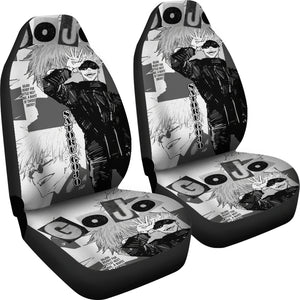 Satoru Gojo Jujutsu KaiSen Car Seat Covers Anime Car Accessories Ci0628