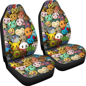 Anime All Of Pokemon Car Seat Covers Pokemon Car Accessorries Ci110902