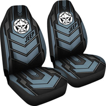 Load image into Gallery viewer, Jeep Skull Anvil Car Seat Covers Car Accessories Ci220602-18