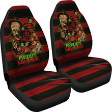 Load image into Gallery viewer, Freddy Krueger On Elm Street Horror Film Seat Covers Halloween Car Accessories Ci0823