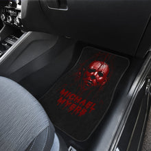 Load image into Gallery viewer, Horror Movie Car Floor Mats | Michael Myers Bleeding Red Face Car Mats Ci090621