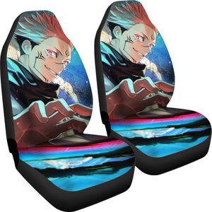 Yuji Itadori Car Seat Covers Jujutsu KaiSen Anime Seat Covers Fan Gift Ci0607