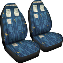 Load image into Gallery viewer, Doctor Who Tardis Car Seat Covers Car Accessories Ci220728-09