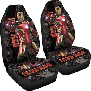 Iron Man Car Seat Covers Custom For Fans Ci221227-01
