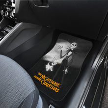 Load image into Gallery viewer, Nightmare Before Christmas Cartoon Car Floor Mats - Jack Skellington With Zero Dog Castle On Hill Car Mats Ci092903