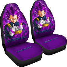 Load image into Gallery viewer, Vegeta Violet Supreme Dragon Ball Anime Yellow Car Seat Covers Unique Design Ci0814