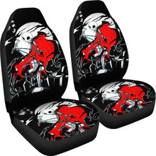 Load image into Gallery viewer, Nightmare Before Christmas Cartoon Car Seat Covers | Scary Jack Skellington Red Cloak Seat Covers Ci092405