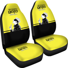 Load image into Gallery viewer, Satoru Gojo Jujutsu Yellow KaiSen Car Seat Covers Anime Seat Covers Ci0629