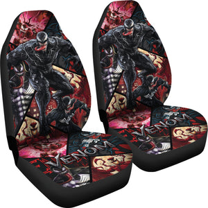 Venom Car Seat Covers Custom For Fans Ci221223-03