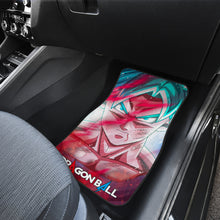 Load image into Gallery viewer, Dragon Ball Anime Car Floor Mats | Goku Portrait Blue Hair Red Blood Car Mats Ci100801