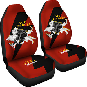 Yuji Itadori wolf Car Seat Covers Fan Jujutsu KaiSen Anime  Seat Covers Ci070904