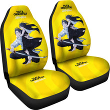 Load image into Gallery viewer, Yuta Okkotsu Yellow Pattern Car Seat Covers Jujutsu Kaisen Anime Seat Covers Ci70803