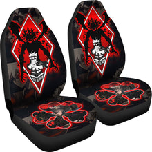 Load image into Gallery viewer, Black Clover Car Seat Covers Asta Black Clover Car Accessories Fan Gift Ci122102