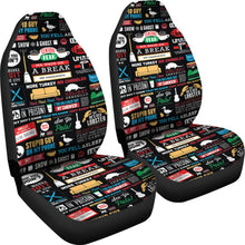 Load image into Gallery viewer, Friends Quotes Car Seat Covers Car Accessories Ci220628-02