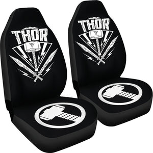 Thor Hammer Logo Car Seat Covers Car Accessories Ci220714-02
