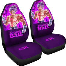 Load image into Gallery viewer, Superme Vegeta Dragon Ball Anime Violet Car Seat Covers Unique Design Ci0816