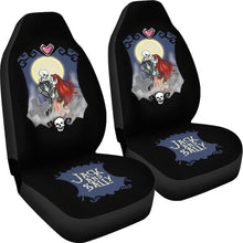 Load image into Gallery viewer, Nightmare Before Christmas Cartoon Car Seat Covers - Jack Skellington And Sally Gather Again Moonlight Seat Covers Ci101502