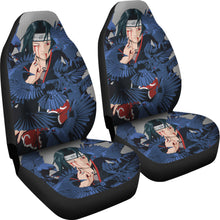 Load image into Gallery viewer, Itachi Uchiha Akatsuki Red Seat Covers Naruto Anime Car Seat Covers Ci102205