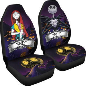 Jack Sally Car Seat Covers Nightmare Before Chrismtas Ci221221-02