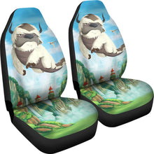 Load image into Gallery viewer, Avatar The Last Airbender Anime Car Seat Cover Avatar The Last Airbender Car Accessories Appa And Momo Flying Cute Ci121502