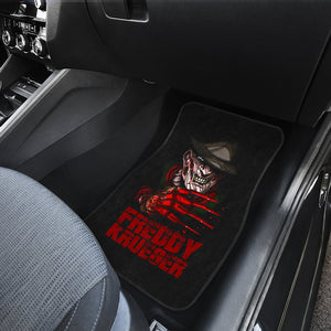 Horror Movie Car Floor Mats | Freddy Krueger Bloody Glove Claw Car Mats Ci083021